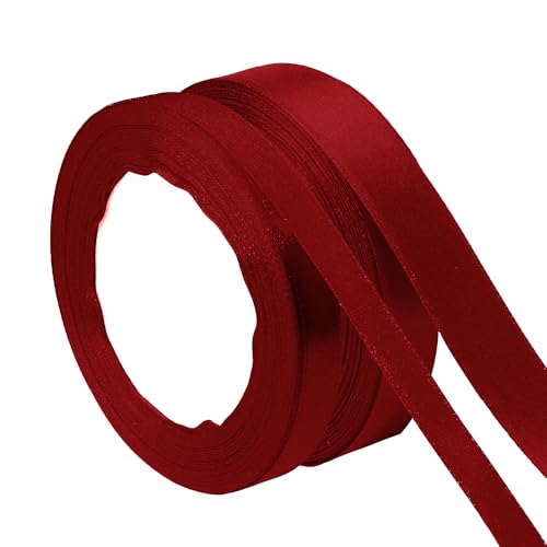 2pcs Satinband Burgunderrot 1cm, 2cm Schleifenband Bordeaux Weinrot Schleifenband Hochzeit Party Deko Geschenkband Rot Satinbänder Burgunderrot Dekoration Bänder Für Geburtstag Deko Jugendweihe 2pcs Satinband Burgunderrot 1cm, 2cm Schleifenband Bordeaux Weinrot Schleifenband Hochzeit Party Deko Geschenkband Rot Satinbänder Burgunderrot Dekoration Bänder Für Geburtstag Deko Jugendweihe von Xioabre