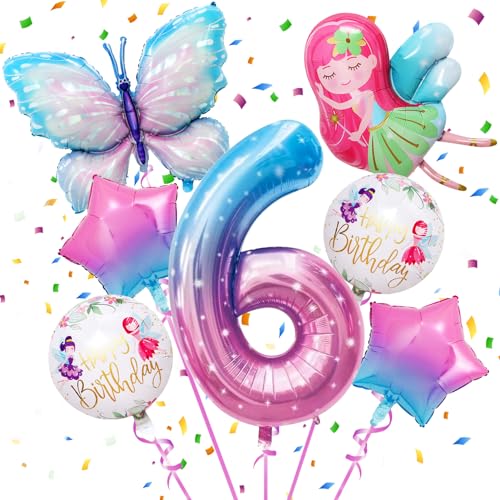 6 Jahre Geburtstag Mädchen,Schmetterling Folienballon 6 Jahre,Schmetterlinge Deko Geburtstag Mädchen 6 Jahre,Schmetterling Geburtstag Party Set zum 6. Geburtstag des Mädchens 6 Jahre Geburtstag Mädchen,Schmetterling Folienballon 6 Jahre,Schmetterlinge Deko Geburtstag Mädchen 6 Jahre,Schmetterling Geburtstag Party Set zum 6. Geburtstag des Mädchens von Xionghonglong