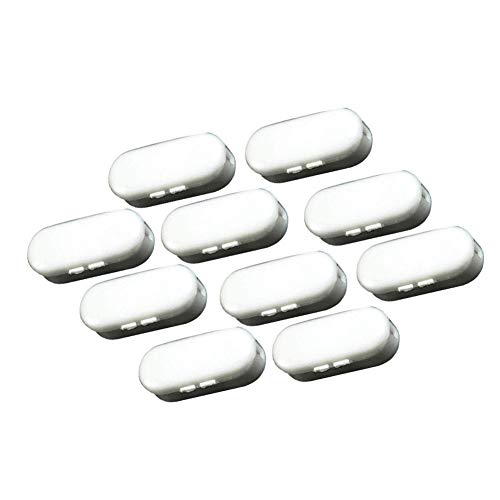 Switty Kunststoff-Kettenverbinder für Jalousien, weiß, 10 Stück von Xiton