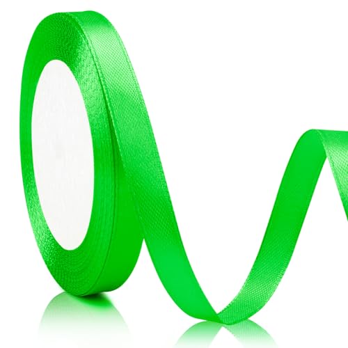 Geschenkband 25 Yards 1cm Breit, Grün Farbedekoratives Schleifenband, Perfekt Für Alle Anlässe, Breites Satinband Zur Verschönerung Von Geschenken Geschenkband 25 Yards 1cm Breit, Grün Farbedekoratives Schleifenband, Perfekt Für Alle Anlässe, Breites Satinband Zur Verschönerung Von Geschenken von XiuGlimpse