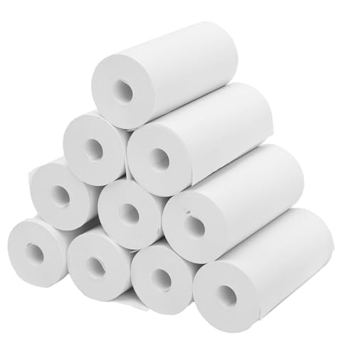 Kids Instant Camera Nachfüllpapier, 10 Rollen 57x25mm Thermaldruckpapier für die Meisten Kinder Instant Camera Drucker Kids Instant Camera Nachfüllpapier, 10 Rollen 57x25mm Thermaldruckpapier für die Meisten Kinder Instant Camera Drucker von Xiuganpo