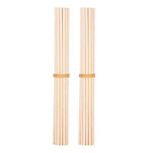 Xiuganpo 40 PCs Holz Runde Dübelstangen, Professionelle Uhrenreparaturzubehör für Uhrmacherbetriebsanbieter Uhrenwatch -Reinigung Reparaturwerkstatt von Xiuganpo