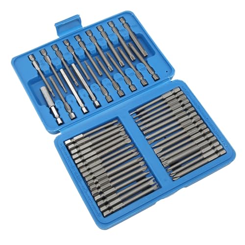 Xiuganpo Extra Langes Sicherheitsbit, 50 Pcs Schraubendreher -Bit -Kupplung Torq Chrom Vanadium Stahl Square Star für die Wartung Xiuganpo Extra Langes Sicherheitsbit, 50 Pcs Schraubendreher -Bit -Kupplung Torq Chrom Vanadium Stahl Square Star für die Wartung von Xiuganpo