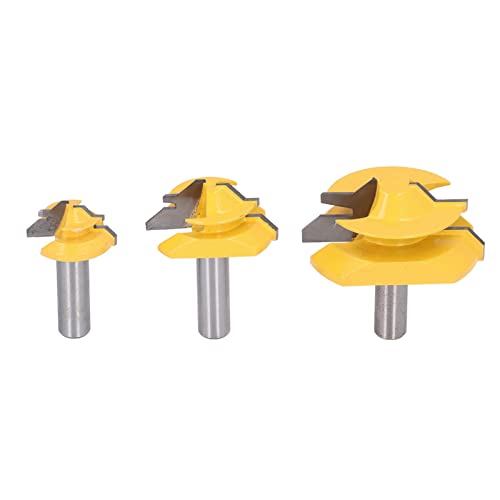 1/2in Shank Router Bit, 45 -Grad -Kleberfugen -Lock -Gehrungsholz -Mahlen -Mahlen -Kit für Schubladen, Schränke, Unter Verwendung von Kohlenstoffstahlkörper, Mehreren Größen 1/2in Shank Router Bit, 45 -Grad -Kleberfugen -Lock -Gehrungsholz -Mahlen -Mahlen -Kit für Schubladen, Schränke, Unter Verwendung von Kohlenstoffstahlkörper, Mehreren Größen von Xixian