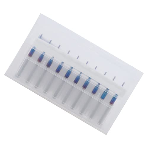 10pcs Carbid Router Schnittböde Blau Mais Endmühle 1mm-1,4 Mm Schaftdurchmesser für PCB-CNC, SMT, Schimmelpackung, Edelstahlverarbeitung (1,0 mm) von Xixian