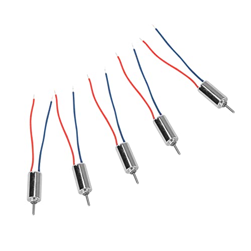 5pcs DC 4,5 V 32250 U/Min Micro Coreless Motor, Hochwertige Mini -Größe Spielzeugflugzeugmotor mit Geringem Geräusch und Stabiler Leistung 5pcs DC 4,5 V 32250 U/Min Micro Coreless Motor, Hochwertige Mini -Größe Spielzeugflugzeugmotor mit Geringem Geräusch und Stabiler Leistung von Xixian