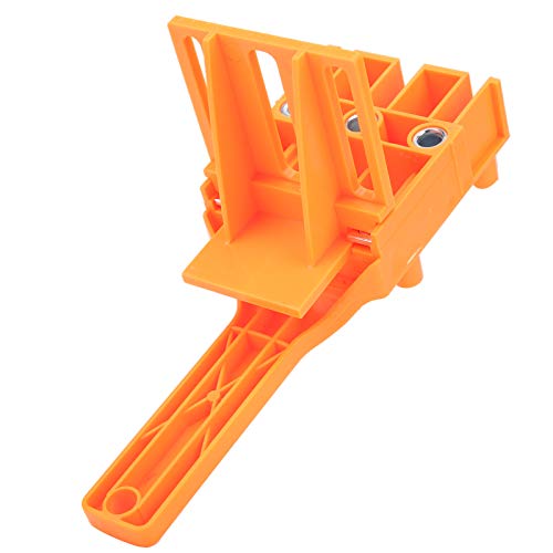 6 Mm 8 Mm 10 Mm Tischtischloch -Loch -Locator, Einstellbare Holzbearbeitungs -Bohrführer -Werkzeug für Holzbearbeitung und Tischtaschenarbeit, ABS -Kunststoffmaterial, 200x72mmmm (Orange) von Xixian