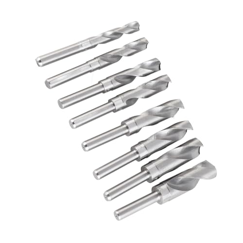 8-teiliges Spiralbohrer-Set aus Weißem Kohlenstoffstahl, Wärmebehandelte Industriebohrer, Holzgehäuse, für Schreiner, Elektriker, Werkstatt, 14–25 Mm Bohrung 8-teiliges Spiralbohrer-Set aus Weißem Kohlenstoffstahl, Wärmebehandelte Industriebohrer, Holzgehäuse, für Schreiner, Elektriker, Werkstatt, 14–25 Mm Bohrung von Xixian