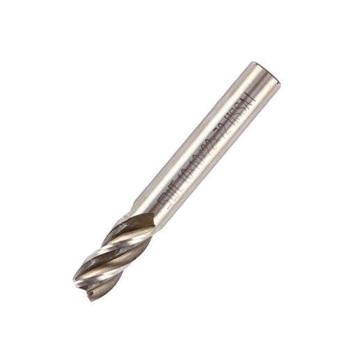Mühlenschneider, Hohe Zähigkeit HSS CNC Gerade Shank 4 Flötenendmühlenschneiderbohrer mit Mehreren Größen für CNC -Datenverarbeitungszentrum, Kupfer, Aluminium, Werkzeugstahl, Mühlenschneider, Hohe Zähigkeit HSS CNC Gerade Shank 4 Flötenendmühlenschneiderbohrer mit Mehreren Größen für CNC -Datenverarbeitungszentrum, Kupfer, Aluminium, Werkzeugstahl, von Xixian