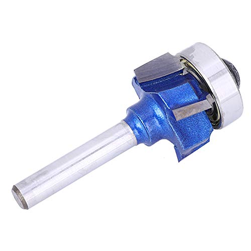 Rundkantenfräsenschneider, 8mm Router Bit mit Stabiler Leistung für Holzrene, Elektromdiener, Gravurmaschinen (Vierschnitte-Randversiegelungsmesser 8xr3) von Xixian