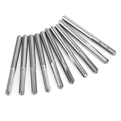 Xixian 10pcs 3.175 Mm CNC Holzschnitzrouter Bit, Wolframstahl -Gravur -Fräser mit Hohem Präzisionsspiegel, für Stabil (90*0,2) von Xixian