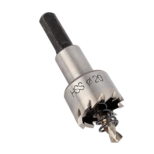 Xixian 20 -mm -Edelstahl -Lochsäge Bit, Metall -Hochleistungs -Schneiderbohrer, Schnelles Schneiden für Stahl, Eisen, Kupfer und Messing, Split -Tipp -Pilotbohrer, Gehen, Xixian 20 -mm -Edelstahl -Lochsäge Bit, Metall -Hochleistungs -Schneiderbohrer, Schnelles Schneiden für Stahl, Eisen, Kupfer und Messing, Split -Tipp -Pilotbohrer, Gehen, von Xixian