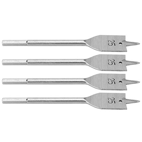 Xixian 25 Mm Flaches Holzbohrer -Bit, Hochkohlenstoff -Holz -Bohrwerkzeugersatz, Holzbearbeitung Bohrbohrer Flachbohrer mit Schneiddornendesign, für Präzisionslochbohrungen, Langes Xixian 25 Mm Flaches Holzbohrer -Bit, Hochkohlenstoff -Holz -Bohrwerkzeugersatz, Holzbearbeitung Bohrbohrer Flachbohrer mit Schneiddornendesign, für Präzisionslochbohrungen, Langes von Xixian