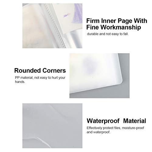 Xixian A6 Mini Storage Broschüre, 40 Seiten, Transparente Dokumentbeutel, Schreiben, PP -Material, Wasserdicht, Tragbar für Handkonten, Postkarten, Aufkleber Xixian A6 Mini Storage Broschüre, 40 Seiten, Transparente Dokumentbeutel, Schreiben, PP -Material, Wasserdicht, Tragbar für Handkonten, Postkarten, Aufkleber von Xixian