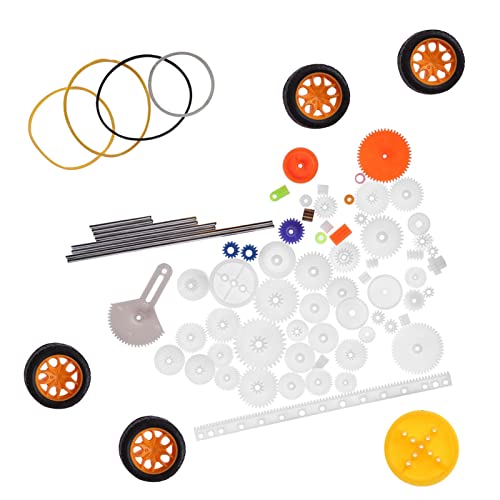 Xixian Zahnradsatz 78pcs Kunststoff Zahnradriemengürtel Wurm Rack Kits Wellengürtel -Set -Zubehör aus Hochwertigem Kunststoff, Kleinen Teilen, Einfach zu Bedienen, für Verschiedene Xixian Zahnradsatz 78pcs Kunststoff Zahnradriemengürtel Wurm Rack Kits Wellengürtel -Set -Zubehör aus Hochwertigem Kunststoff, Kleinen Teilen, Einfach zu Bedienen, für Verschiedene von Xixian