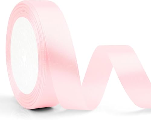 Xizhiwan rosa Band, 2cm * 23m, hellrosa Band für Geschenkverpackungen, Haarbänder, Blumenverpackungen, Ballons, Hochzeitswagen Dekoration, Ballon Nähen, Kuchen Florist Dekoration, Valentinstag Xizhiwan rosa Band, 2cm * 23m, hellrosa Band für Geschenkverpackungen, Haarbänder, Blumenverpackungen, Ballons, Hochzeitswagen Dekoration, Ballon Nähen, Kuchen Florist Dekoration, Valentinstag von Xizhiwan
