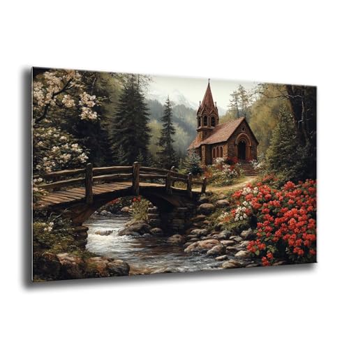 5D Diamond Painting Erwachsene, Groß Anlage Häuser Diamant Painting Bilder, Bastelset Erwachsene und Kinder, DIY Cross Stickerei Arts Kunsthandwerk für Deko Wohnzimmer Schlafzimmer 30x40 cm M-499 von Xkogjo
