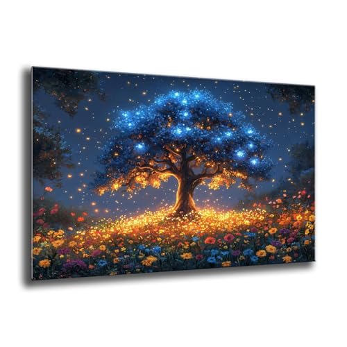 Diamond Painting Kinder Anlage Bäume Diamond Painting Eckige Steine, Kreativ Set für Erwachsene, DIY Diamant Kristall Arts Set Handbuch Craft für Home Dekoration, Weihnachtsgeschenke 35x45 cm M-132 von Xkogjo