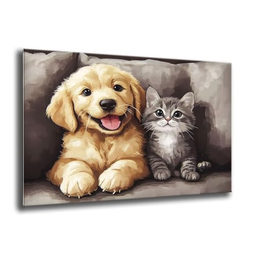Xkogjo 5D Diamond Painting Erwachsene, Groß Sofa Tier Diamant Painting Bilder, Bastelset Erwachsene und Kinder, DIY Cross Stickerei Arts Kunsthandwerk für Deko Wohnzimmer Schlafzimmer 50x70 cm M-967 Xkogjo 5D Diamond Painting Erwachsene, Groß Sofa Tier Diamant Painting Bilder, Bastelset Erwachsene und Kinder, DIY Cross Stickerei Arts Kunsthandwerk für Deko Wohnzimmer Schlafzimmer 50x70 cm M-967 von Xkogjo
