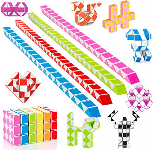 Mitgebsel Kindergeburtstag 12er 48 Blöcke magische Schlangen Kinder Spielzeug Magic Snake Set Give Aways Kindergeburtstag Gastgeschenke Kindertagsgeschenke Spielzeug für Kinder Junge und Mädchen Mitgebsel Kindergeburtstag 12er 48 Blöcke magische Schlangen Kinder Spielzeug Magic Snake Set Give Aways Kindergeburtstag Gastgeschenke Kindertagsgeschenke Spielzeug für Kinder Junge und Mädchen von Xndryan