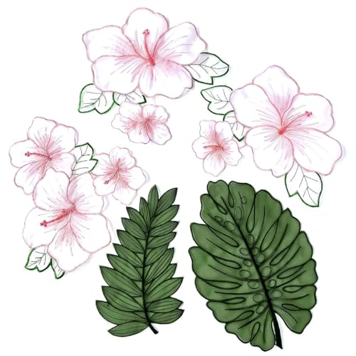 Blumenapplikationen aus Spitze, Blumenblatt-Applikationen für Kleidung, Spitzenstickerei, Kleidung, Nähen, Dekoration, für Hemd, T-Shirt, Hochzeitskleid, Jeans, Zubehör, 5 Stück Blumenapplikationen aus Spitze, Blumenblatt-Applikationen für Kleidung, Spitzenstickerei, Kleidung, Nähen, Dekoration, für Hemd, T-Shirt, Hochzeitskleid, Jeans, Zubehör, 5 Stück von XnxnzhHo