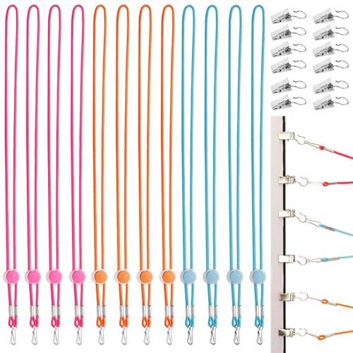 XoeLLe 12 Stück Kreuzstich-Seitenclip Sticken für Anfänger, Set Stretch Clip Für Kreuzstich, Universal Stoff Halter, Fester Kreuzstichrahmen, Verstellbare Farbe Schnalle Elastische Maskenbänder XoeLLe 12 Stück Kreuzstich-Seitenclip Sticken für Anfänger, Set Stretch Clip Für Kreuzstich, Universal Stoff Halter, Fester Kreuzstichrahmen, Verstellbare Farbe Schnalle Elastische Maskenbänder von XoeLLe