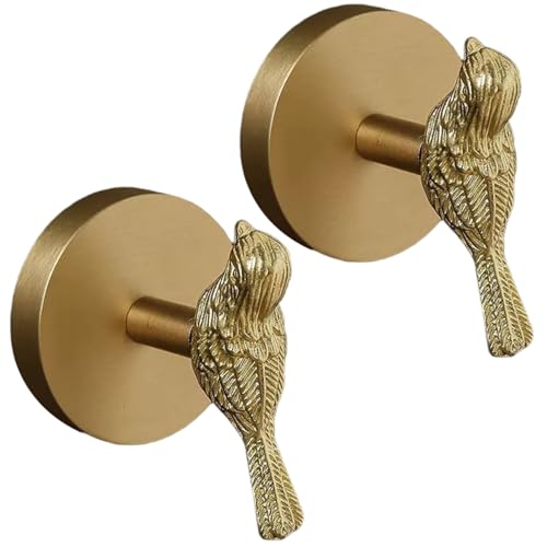 2pcs Vorhanghalter, vogelförmige Messingvorhang Holdbacks, dekorative Exquisite goldene Haken für Vorhängefenster Home Dekoration 2pcs Vorhanghalter, vogelförmige Messingvorhang Holdbacks, dekorative Exquisite goldene Haken für Vorhängefenster Home Dekoration von Xoeryoy