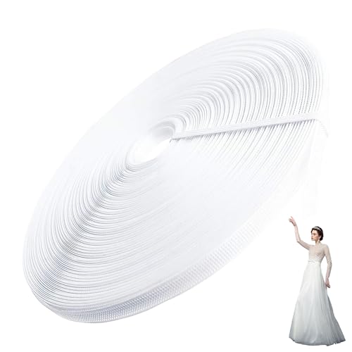 49 Yards Boning zum Nähen, 6 mm breites Polyester-Korsett-Boning, durchnähte niedrige Dichte für das Nähen von Korsett, Pfle 49 Yards Boning zum Nähen, 6 mm breites Polyester-Korsett-Boning, durchnähte niedrige Dichte für das Nähen von Korsett, Pfle von Xoeryoy