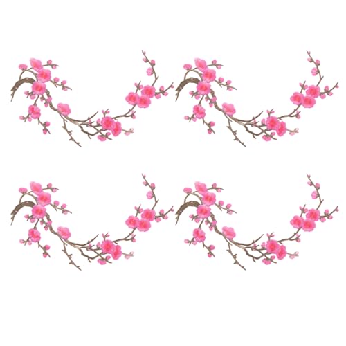 4pcs Kirschblütenflecken Eisen auf, Stickeisen Blumeneisen auf Flecken, Applikationen DIY -Ausstattung für Jeans Kleidungsstück Rucksack Dekoration 4pcs Kirschblütenflecken Eisen auf, Stickeisen Blumeneisen auf Flecken, Applikationen DIY -Ausstattung für Jeans Kleidungsstück Rucksack Dekoration von Xoeryoy