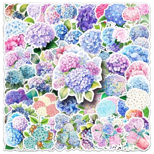 50pcs/Set Blumenaufkleber, wasserdichte exquisite DIY-DIY-süße Hortensien Blumenaufkleber dekorativ für Zeitschriften, Planer, Kalender, Wasserflaschen 50pcs/Set Blumenaufkleber, wasserdichte exquisite DIY-DIY-süße Hortensien Blumenaufkleber dekorativ für Zeitschriften, Planer, Kalender, Wasserflaschen von Xoeryoy