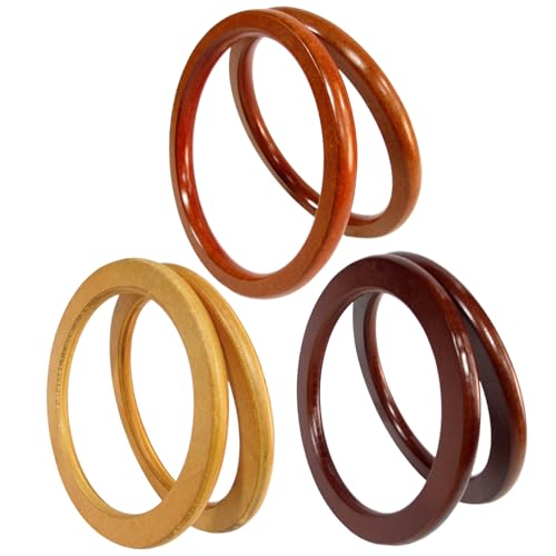 6pcs Holz Geldbeutelgriffe für Häkelbeutel, dekorative natruale runde Holz Geldbeutelgriffe für DIY -Beutelzubehör machen Accessoires 6pcs Holz Geldbeutelgriffe für Häkelbeutel, dekorative natruale runde Holz Geldbeutelgriffe für DIY -Beutelzubehör machen Accessoires von Xoeryoy