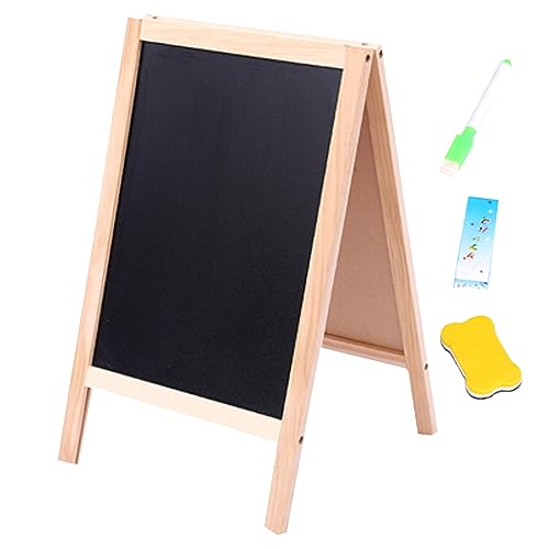Ealeselkinder faltbare doppelseitige Kreidebrett 16x10 Zoll Hölzerner Eundesel mit Kreidebox-Radiergummi-Marker für Kinder im Alter von 3 Malerei Zeichnung Ealeselkinder faltbare doppelseitige Kreidebrett 16x10 Zoll Hölzerner Eundesel mit Kreidebox-Radiergummi-Marker für Kinder im Alter von 3 Malerei Zeichnung von Xoeryoy