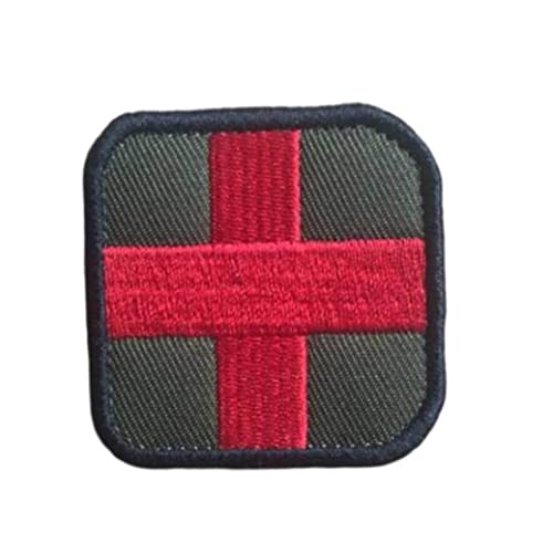 Erste Hilfe Patch 3D Stoffaufkleber rotes Kreuz bestickter Befestigungsmittel Hakenschleife Moral Abzeichen. Erste Hilfe Patch 3D Stoffaufkleber rotes Kreuz bestickter Befestigungsmittel Hakenschleife Moral Abzeichen. von Xoeryoy