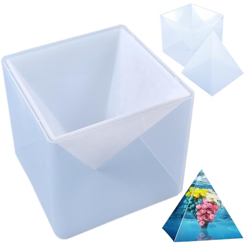 Pyramidenformen für Harz, super große Pyramiden -Silikonformen, DIY -Epoxidharz -Handwerksschmuck Silikonform für Gips, Wachs, Seifen Pyramidenformen für Harz, super große Pyramiden -Silikonformen, DIY -Epoxidharz -Handwerksschmuck Silikonform für Gips, Wachs, Seifen von Xoeryoy