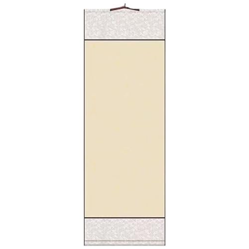 Scrollpapier, lange leere Schriftrolle für DIY -Kunstprojekte Dekorative Wandhänge Xuan Reispapier für Kalligraphie und Malerei Golden Poster Hanger Rahmen Scrollpapier, lange leere Schriftrolle für DIY -Kunstprojekte Dekorative Wandhänge Xuan Reispapier für Kalligraphie und Malerei Golden Poster Hanger Rahmen von Xoeryoy