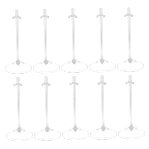 Xoeryoy 10pcs Puppenständer 4x10 Zoll Clear Plastic Action Figure Ständer Spielzeugpuppenzubehör unterstützt Rahmen für Puppenaktionsabbildung Anzeige Xoeryoy 10pcs Puppenständer 4x10 Zoll Clear Plastic Action Figure Ständer Spielzeugpuppenzubehör unterstützt Rahmen für Puppenaktionsabbildung Anzeige von Xoeryoy
