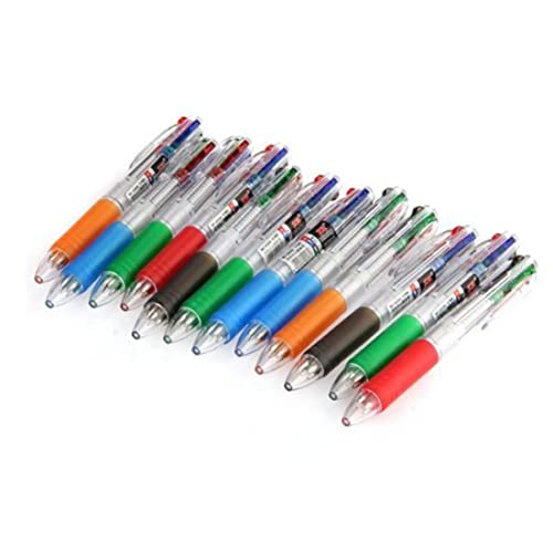 Xoeryoy 12 -pcs -Kugelschreiber Stifte Einziehbar 4 Farbkugelstifte für Büros und Schulen Schülern Schreibwarengeschenk Xoeryoy 12 -pcs -Kugelschreiber Stifte Einziehbar 4 Farbkugelstifte für Büros und Schulen Schülern Schreibwarengeschenk von Xoeryoy
