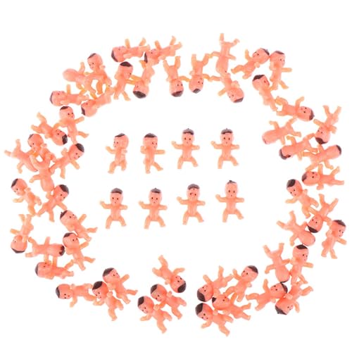 Xoeryoy 60pcs Mini Plastikbabys mit Haare 1, 4 Zoll dezdorativ sicherer Plastik -Mini -Babys für Babyparty -Spiel Mardi Gras Party Gunst Xoeryoy 60pcs Mini Plastikbabys mit Haare 1, 4 Zoll dezdorativ sicherer Plastik -Mini -Babys für Babyparty -Spiel Mardi Gras Party Gunst von Xoeryoy