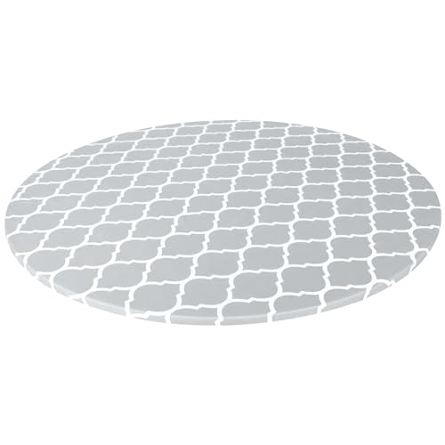 Xoeryoy Ausgestattete Tischdecke runde Tischabdeckung Protektor wasserdicht & öldichtes elastisches Tischdecke PVC Fit 45-55 '' Tisch für Esszimmer Küchenpicknick Xoeryoy Ausgestattete Tischdecke runde Tischabdeckung Protektor wasserdicht & öldichtes elastisches Tischdecke PVC Fit 45-55 '' Tisch für Esszimmer Küchenpicknick von Xoeryoy