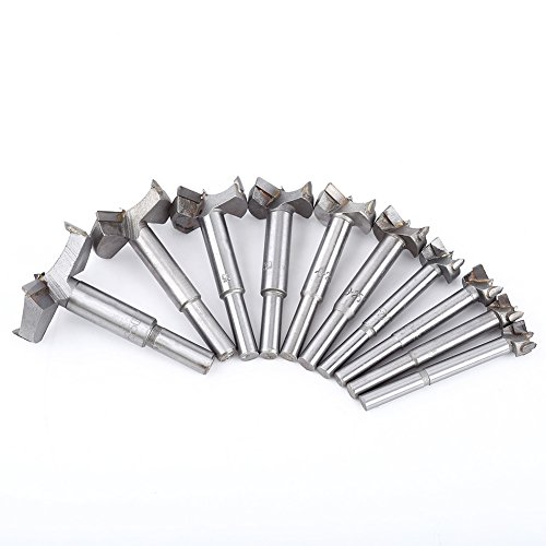 XOLSURGOURGOURGE Holzbearbeitung Flachlochschneidwerkzeug Set 10pcs 14-50 mm Forstner Bohrer Bit Hard Cemented Carbid Holzbearbeitung XOLSURGOURGOURGE Holzbearbeitung Flachlochschneidwerkzeug Set 10pcs 14-50 mm Forstner Bohrer Bit Hard Cemented Carbid Holzbearbeitung von Xolsurg