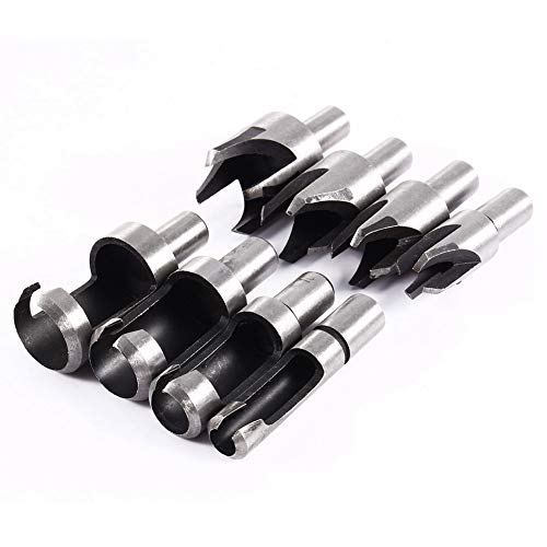 XOLSURGOURGOURGENHOLD -Stecker Cutter gerade, sich verjüngter sich verjüngter Klauenstraßen -Bohrer 8 Stcs für Holzbearbeitung XOLSURGOURGOURGENHOLD -Stecker Cutter gerade, sich verjüngter sich verjüngter Klauenstraßen -Bohrer 8 Stcs für Holzbearbeitung von Xolsurg