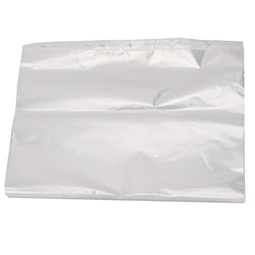 Xolsurg 100 PCs A4 transparent dicke Büropapier -Aufbewahrung Cover Lose Leaf File Protect Bag für Büroschulenversorgung von Xolsurg