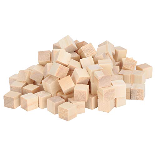 Xolsurg 100pcs Holzwürfel Pine quadratische Blindblöcke DIY Craft Puzzle Toy 10 mm für die frühe Kindheit Xolsurg 100pcs Holzwürfel Pine quadratische Blindblöcke DIY Craft Puzzle Toy 10 mm für die frühe Kindheit von Xolsurg