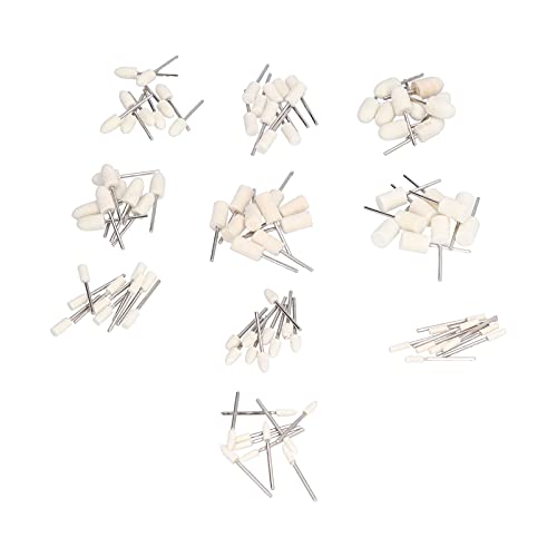 Xolsurg 100pcs Wolle Filzpolierkopf Buffing Wheel Set Kit für DIY -Projekte Xolsurg 100pcs Wolle Filzpolierkopf Buffing Wheel Set Kit für DIY -Projekte von Xolsurg