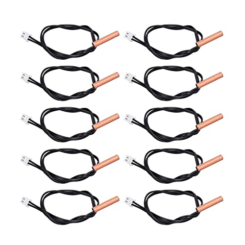 Xolsurg 10pcs 10k Temperatur -Sensor -Sonde PVC Kupfer -Thermistorsonden für Klimaanlagen Xolsurg 10pcs 10k Temperatur -Sensor -Sonde PVC Kupfer -Thermistorsonden für Klimaanlagen von Xolsurg