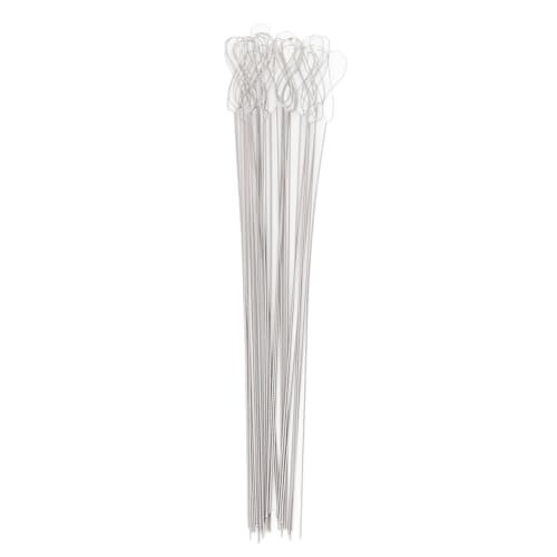 Xolsurg 30 Prozent verdrehte Drahtnadeln großer Augen flexibler Edelstahl Perlen -Gewinde Nadelschmuck Herstellung Haushalt Xolsurg 30 Prozent verdrehte Drahtnadeln großer Augen flexibler Edelstahl Perlen -Gewinde Nadelschmuck Herstellung Haushalt von Xolsurg