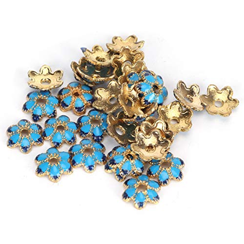 Xolsurg 30pcs Folwer Form Perlenkappen Legierung Halskette Armband Torus für Schmuck DIY Accessoire Xolsurg 30pcs Folwer Form Perlenkappen Legierung Halskette Armband Torus für Schmuck DIY Accessoire von Xolsurg