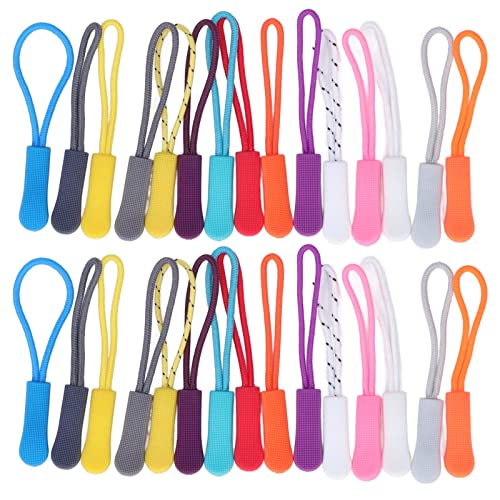 Xolsurg 30pcs Nylon Reißverschluss zieht langlebige fadelige leichte weite Anwendung Rucksack Reißverschluss Zieh. Xolsurg 30pcs Nylon Reißverschluss zieht langlebige fadelige leichte weite Anwendung Rucksack Reißverschluss Zieh. von Xolsurg