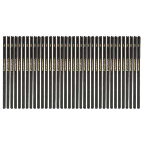 Xolsurg 36-teiliges Graphitstifte-Set, Skizzenstifte-Set, Zeichen- und Schattierungsstifte für Anfänger und professionelle Künstler (Hb) von Xolsurg