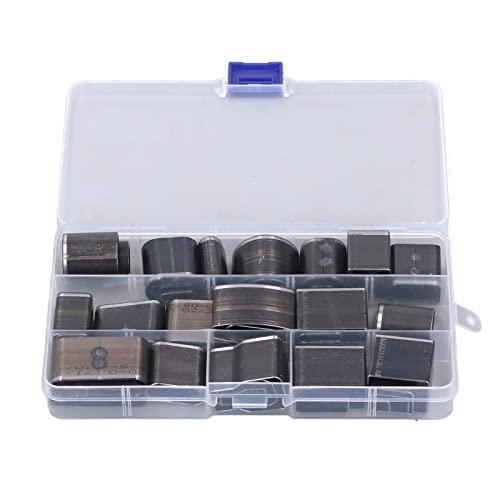 Xolsurg 52pcs Hohlpunschschneider mit Hochgeschwindigkeits -Stahlpraktikum Praxis Leder -Stiefen Set mit Aufbewahrungsbox zum Herstellen von Lederfahrzeugen von Xolsurg
